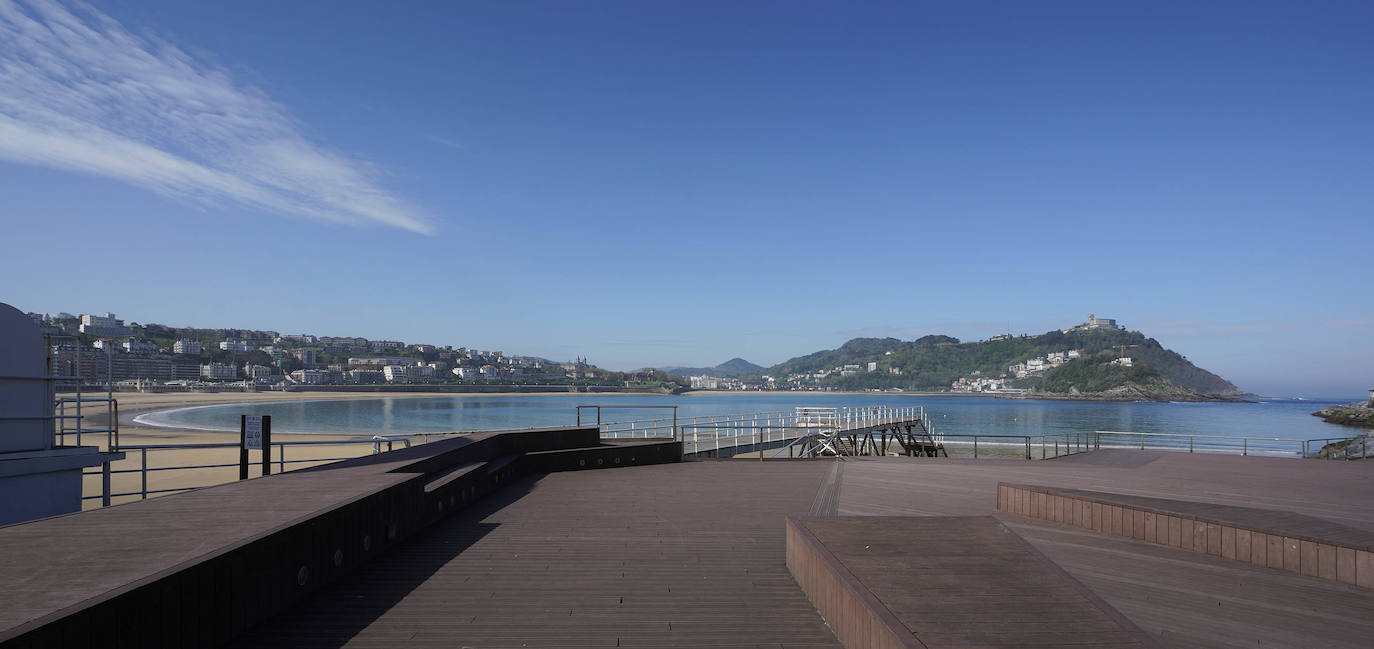 Fotos: Gipuzkoa vacía