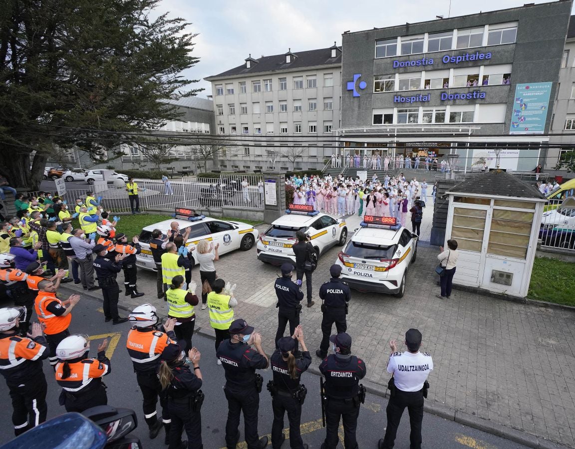 En marcha para homenajear a los sanitarios 