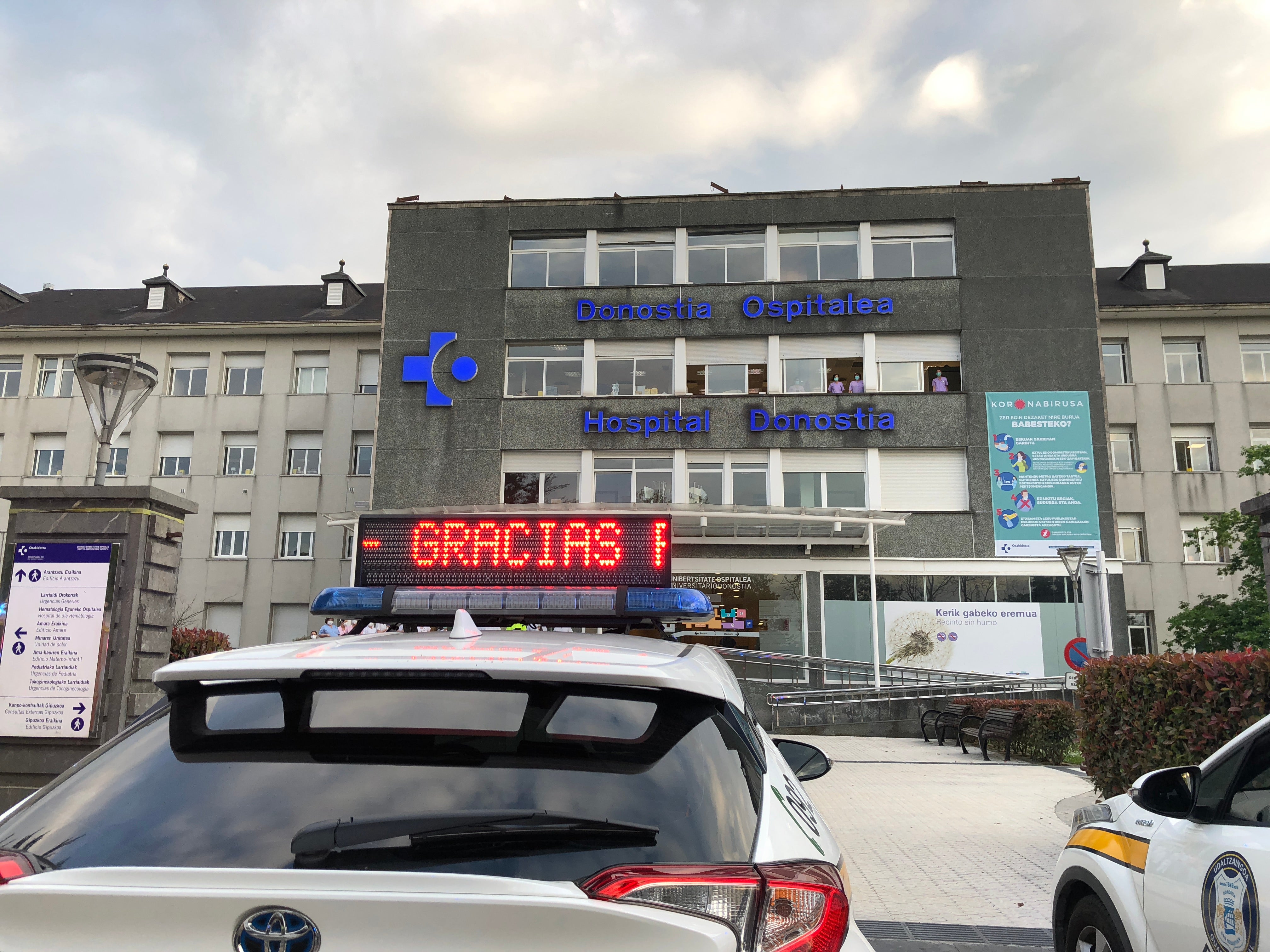 En marcha para homenajear a los sanitarios 