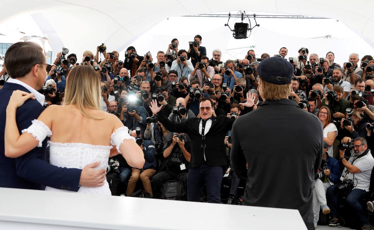 Tarantino en la edición del año pasado.