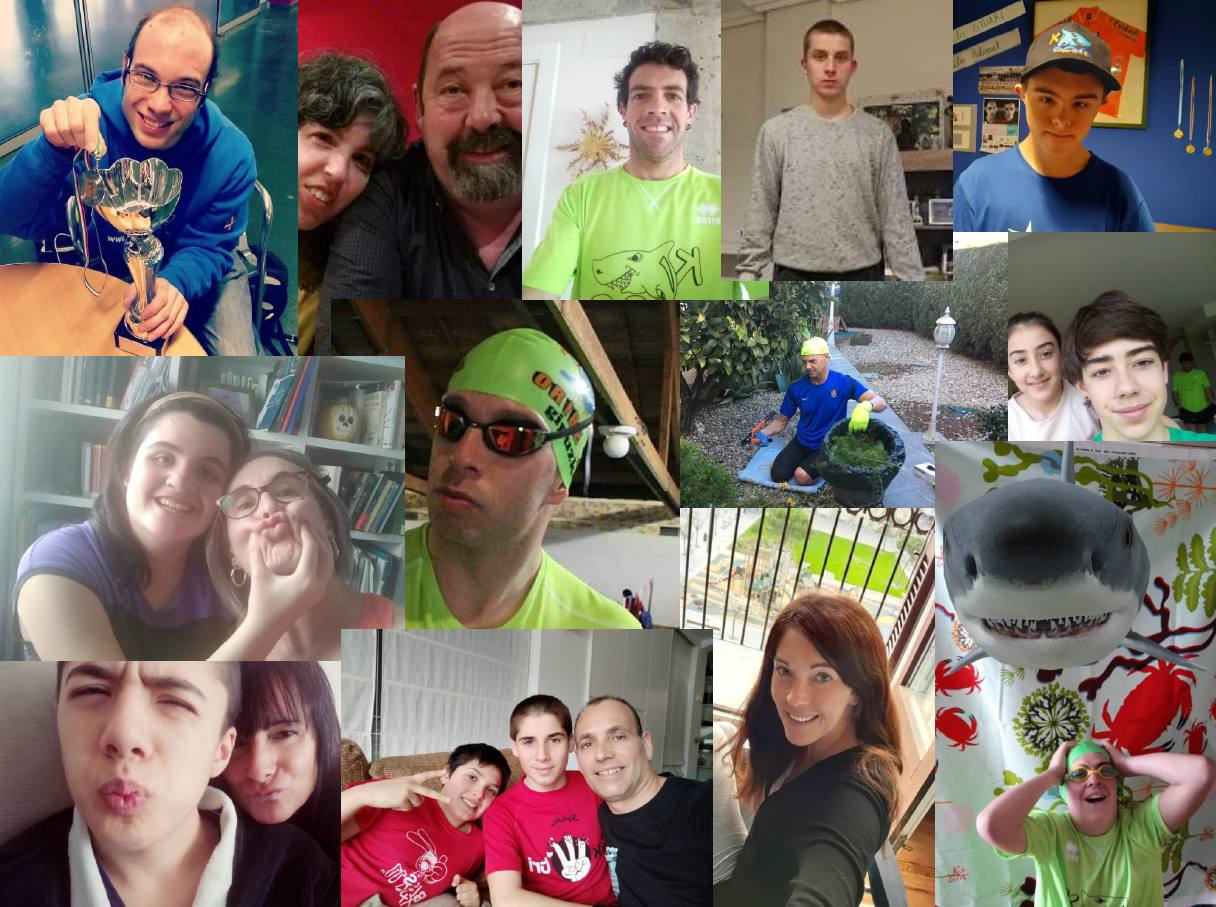 Los miembros del club participan en un concurso de fotografía. 