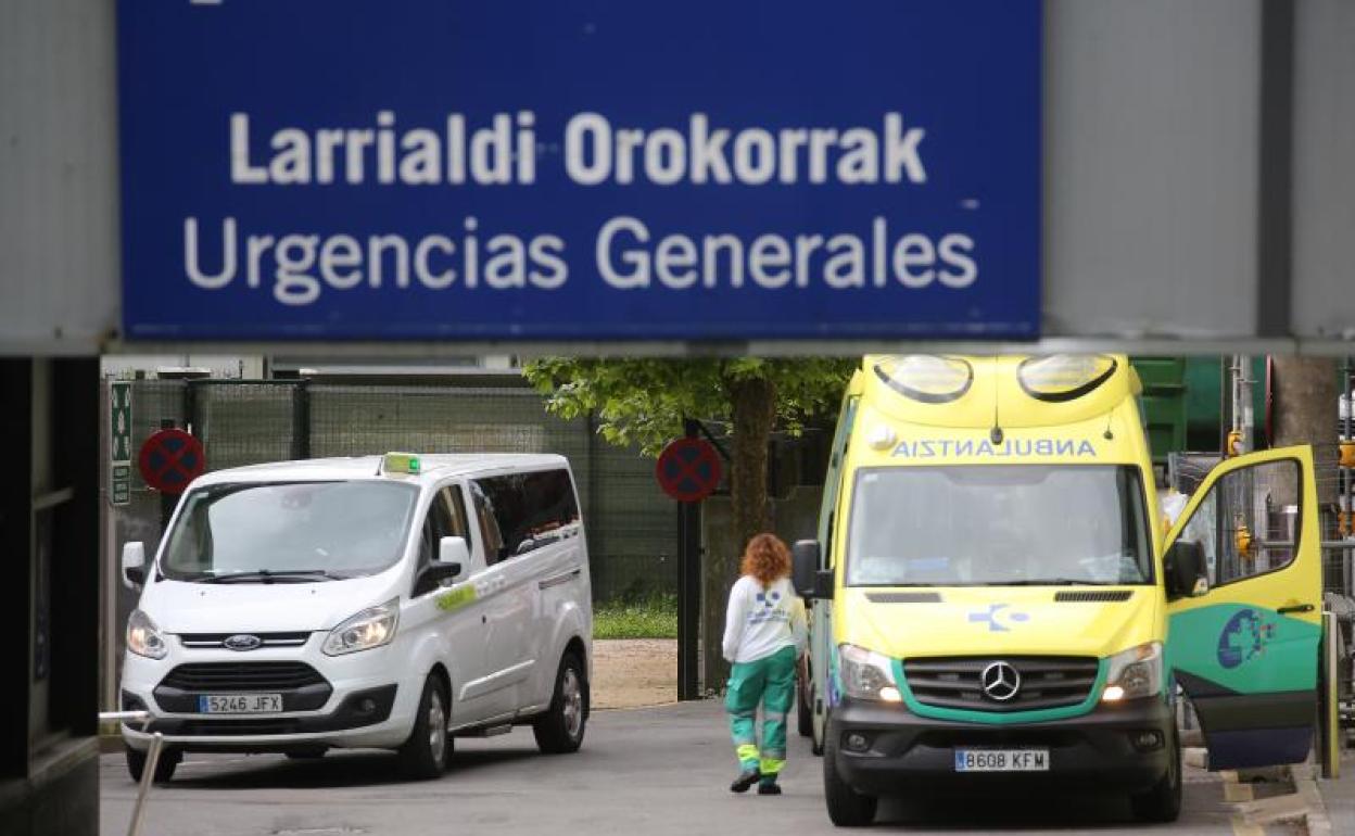 Entrada de Urgencias del Hospital Donostia