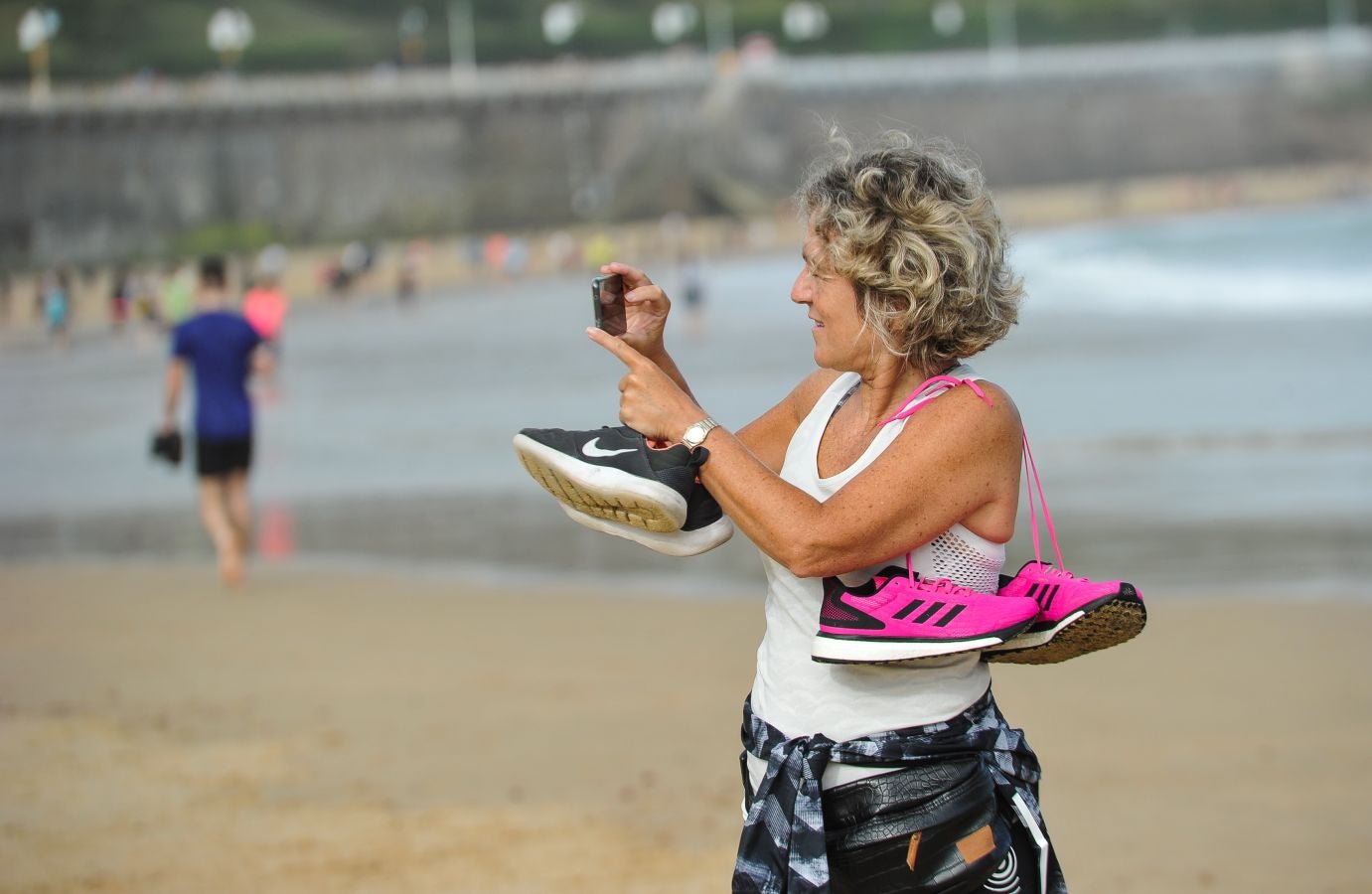 Fotos: Playa, deporte y paseos en San Sebastián