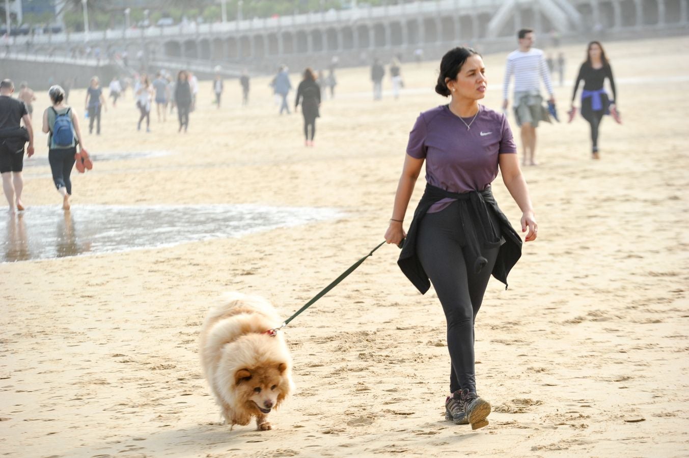 Fotos: Playa, deporte y paseos en San Sebastián