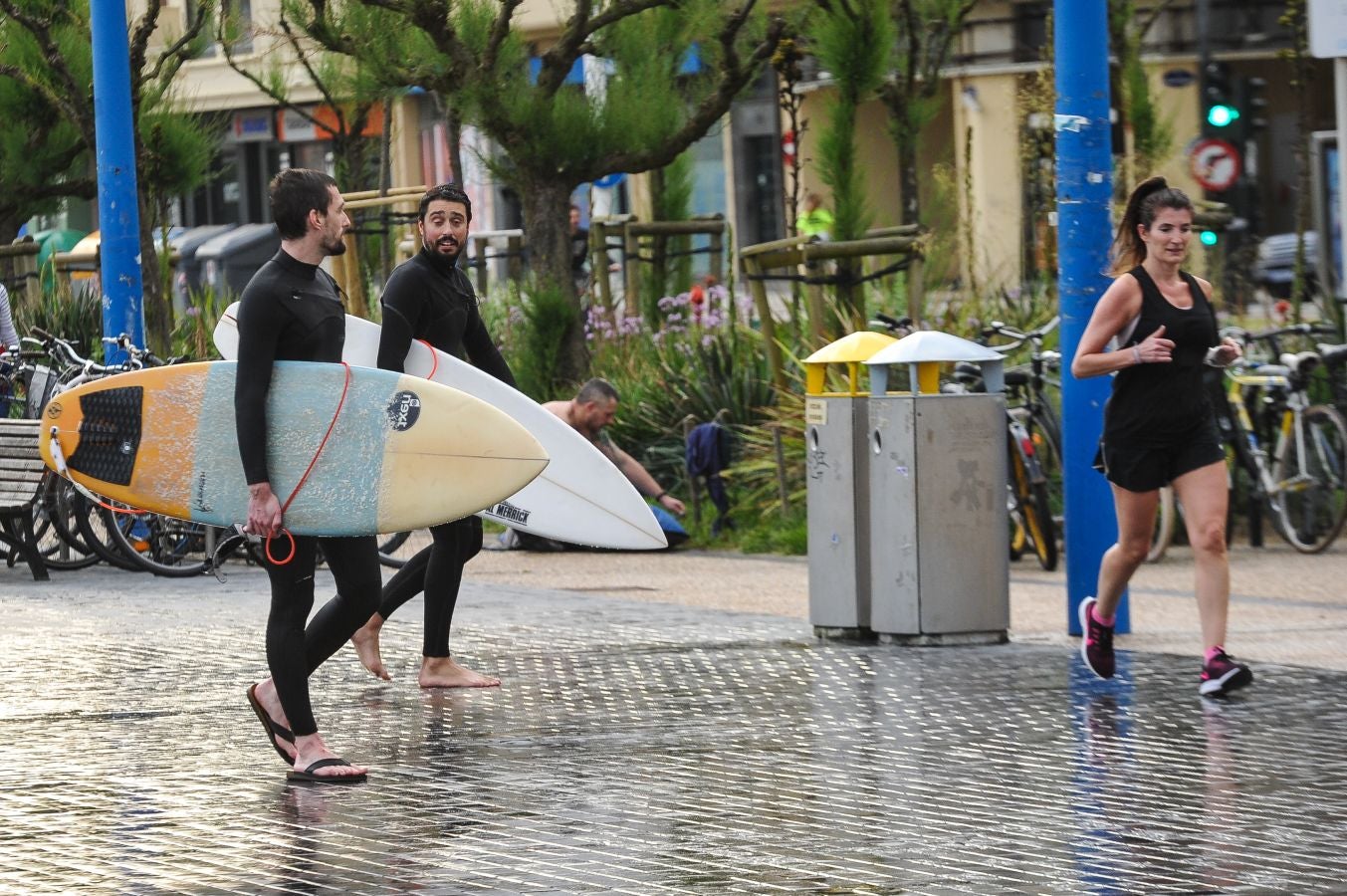 Fotos: Momentos de sol y playa en Donostia