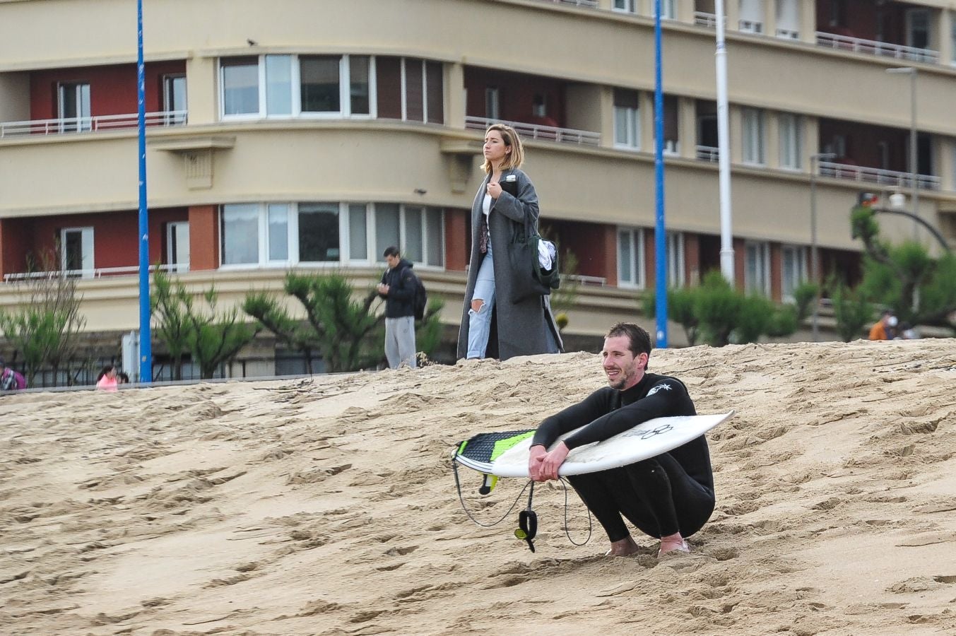 Fotos: Momentos de sol y playa en Donostia