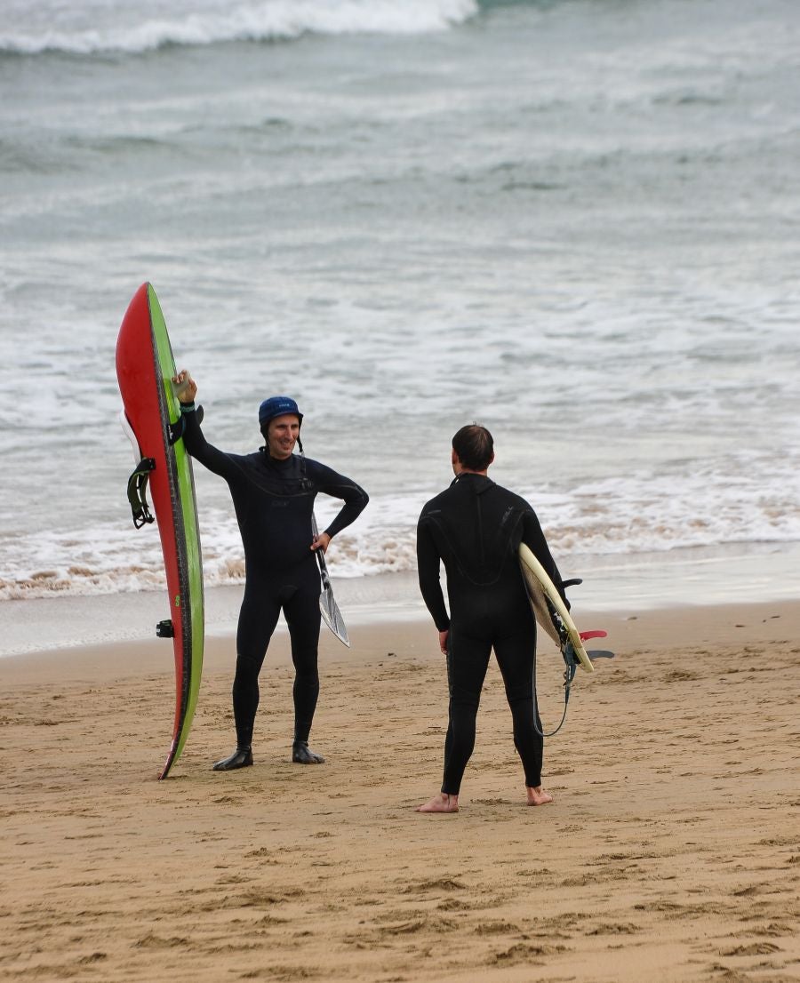 Fotos: Momentos de sol y playa en Donostia