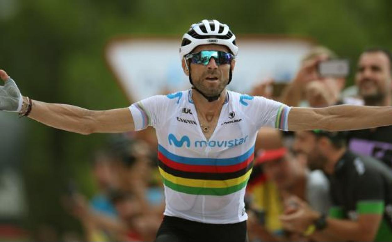 El murciano Alejandro Valverde. 