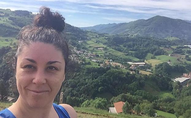 Laura dio su primer paseo por Belabieta, en Ibarra. 