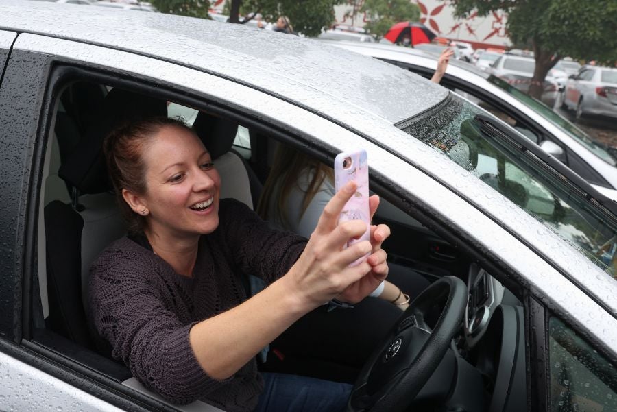 Concierto en modo 'drive-in' en Sidney. 