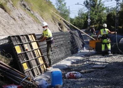Imagen secundaria 1 - Tres imágenes del túnel.