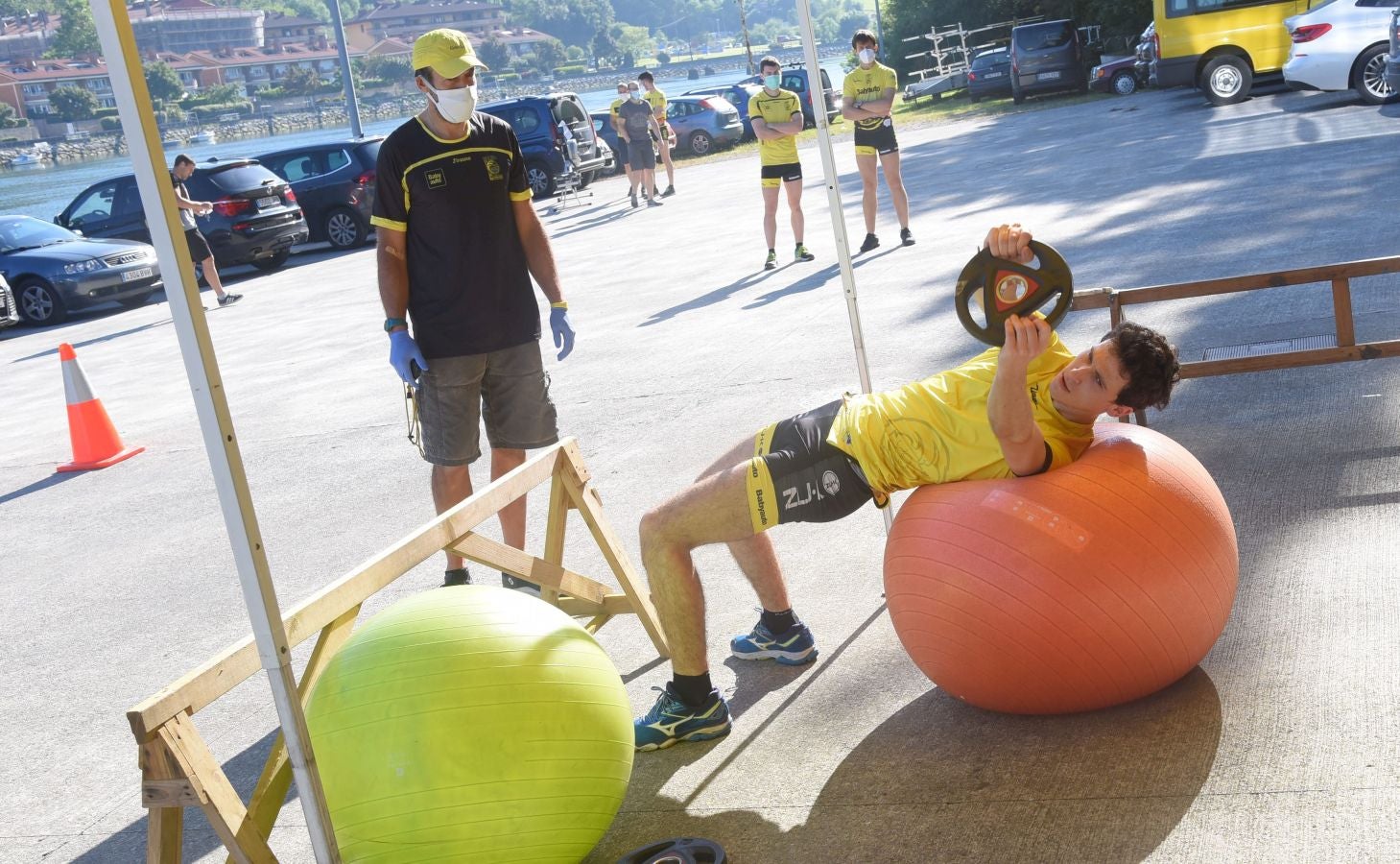 Fotos: Orio vuelve a los entrenamientos grupales