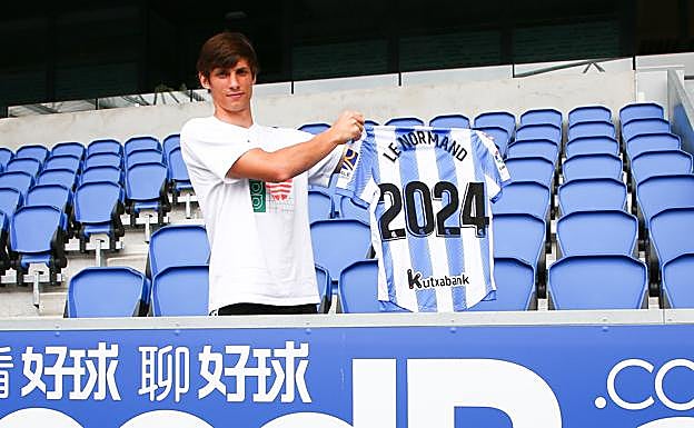 Robin Le Nornand, en el Reale Arena. 