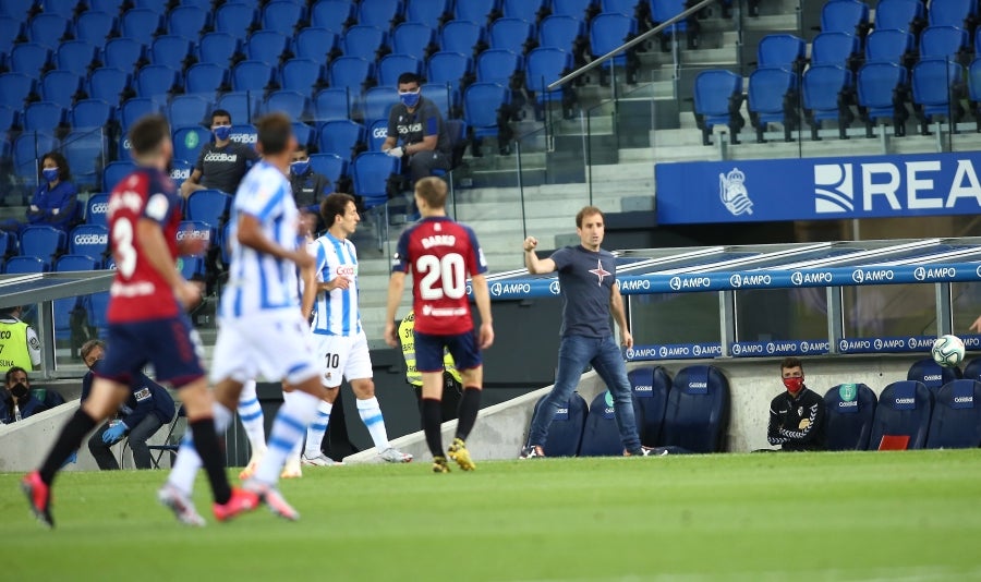 La Real Sociedad y Osasuna han jugado este domingo en el Reale Arena en la vuelta de LaLiga para ambos conjuntos