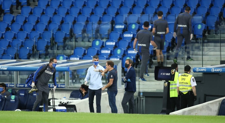 La Real Sociedad y Osasuna han jugado este domingo en el Reale Arena en la vuelta de LaLiga para ambos conjuntos