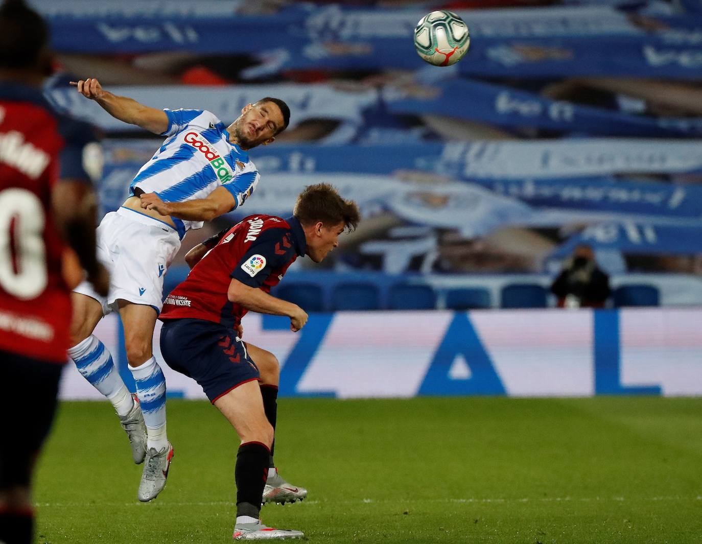La Real Sociedad y Osasuna han jugado este domingo en el Reale Arena en la vuelta de LaLiga para ambos conjuntos