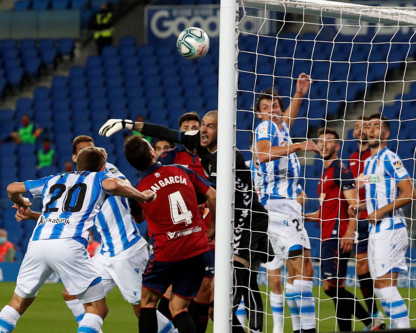La Real Sociedad y Osasuna han jugado este domingo en el Reale Arena en la vuelta de LaLiga para ambos conjuntos