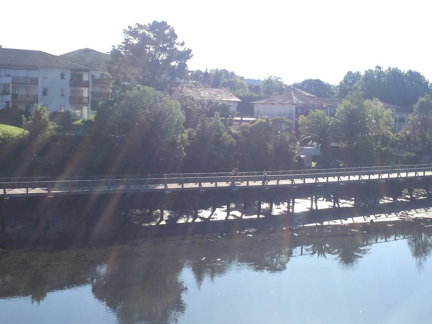 La normalidad vuelve a la muga