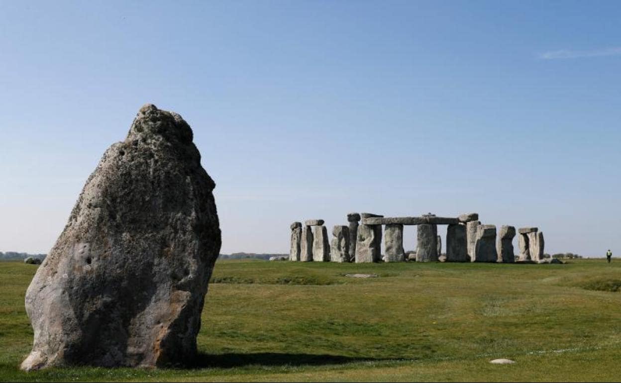 Imagen del popular Stonehenge.
