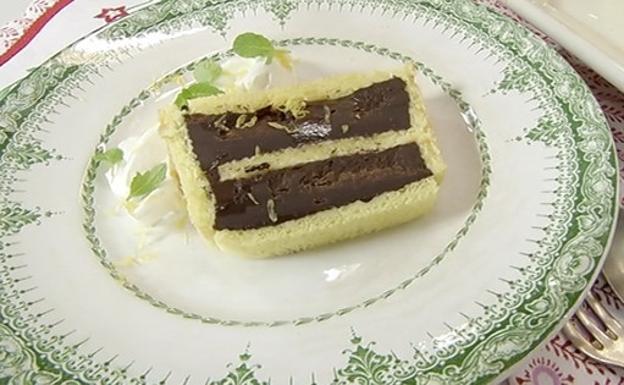 Receta de terrina de chocolate «Mertxe» de David de Jorge