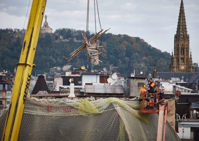 Imagen secundaria 1 - San Sebastián: La resolución del conflicto en torno al Bellas Artes podría estar «más cerca que nunca»