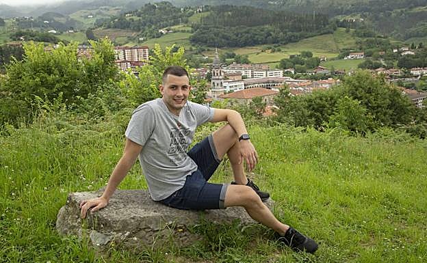 Xabi Oroz pasará el verano en Azkoitia. 