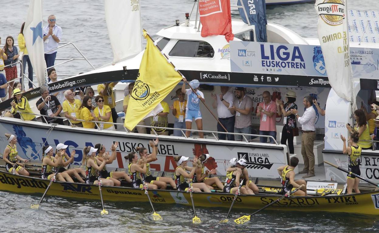 Las remeras de Orio defienden la corona. 