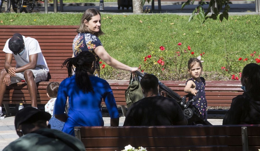 Fotos: Llegada de migrantes a Irun