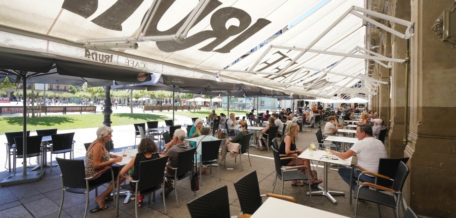 Fotos: Pamplona sin fiestas de San Fermín