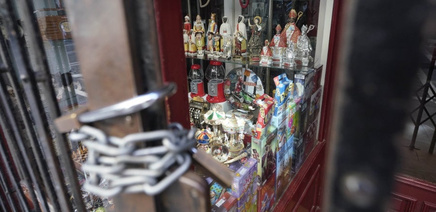 Fotos: Pamplona sin fiestas de San Fermín