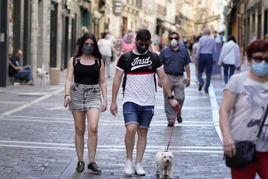 Fotos: Pamplona sin fiestas de San Fermín