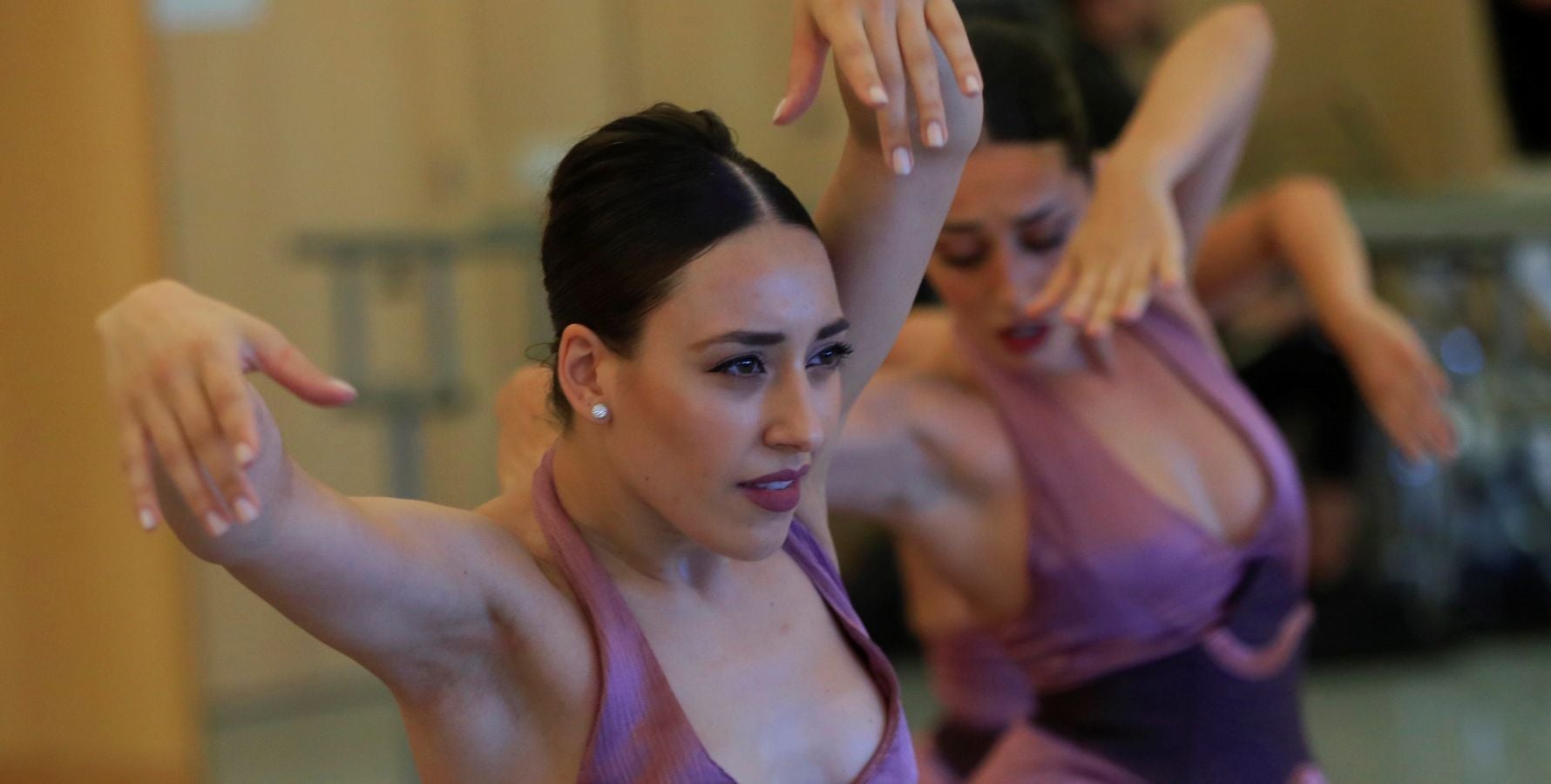 Ensayo general de 'Alento', la obra que la compañía de Antonio Najarro, ex director del Ballet Nacional Español, estrenará el próximo 11 de Julio dentro del marco 69 Festival Internacional de Música y Danza de Granada.