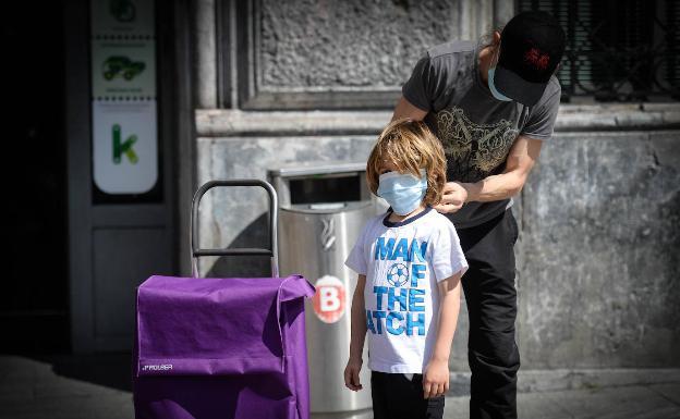 Mascarilla a partir de los 6 años en Euskadi, 12 en Navarra