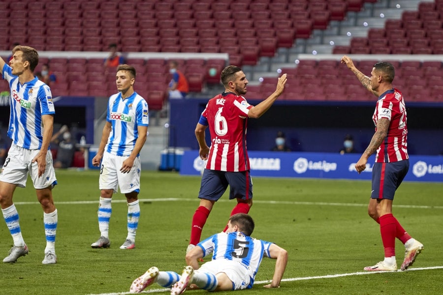 Fotos: Atlético de Madrid-Real Sociedad, en imágenes