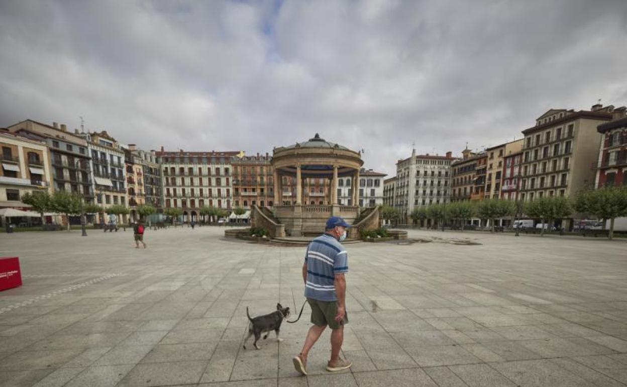 Navarra instauró el viernes el uso obligatorio de mascarilla a los mayores de doce años. 
