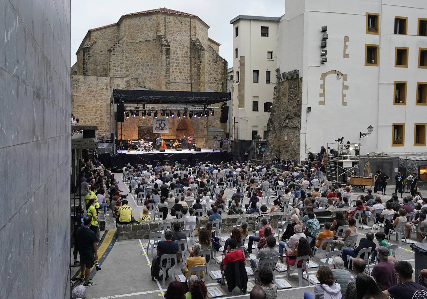 Concierto de Colina y Carmona en el Jazzaldia