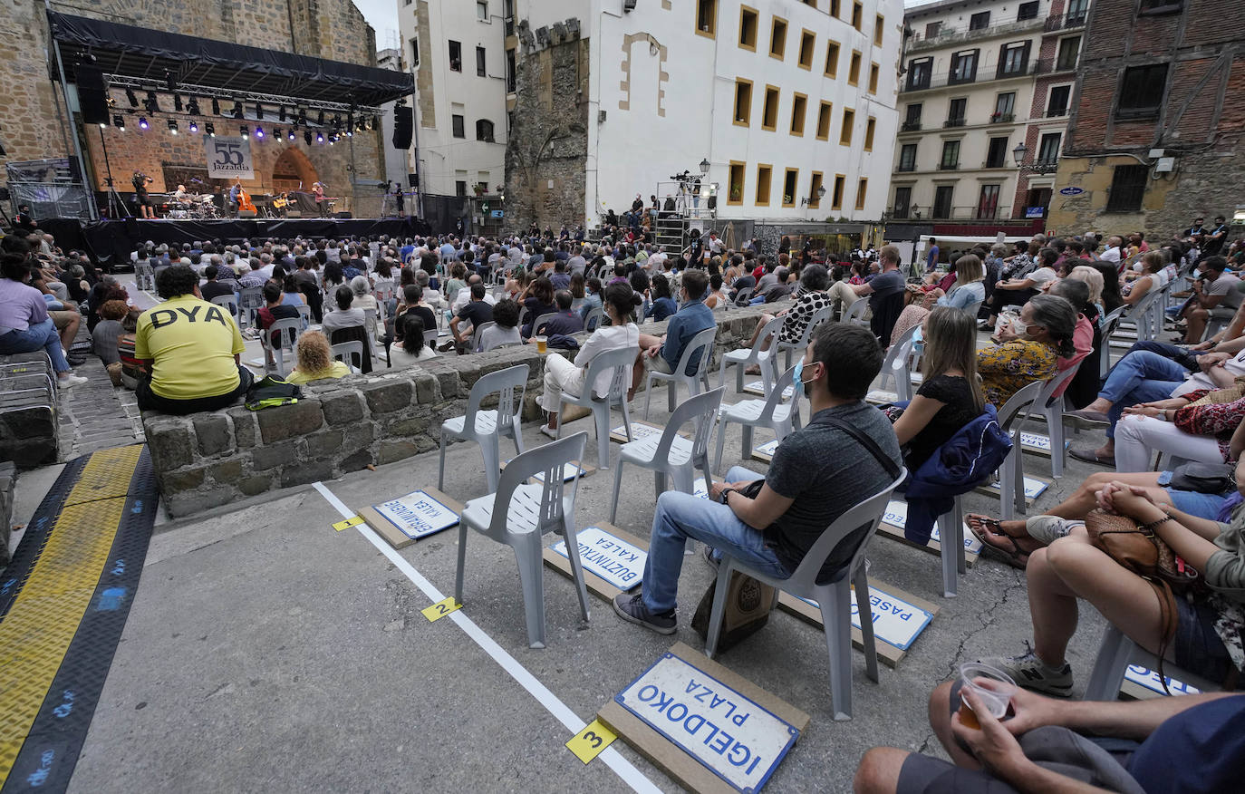 Concierto de Colina y Carmona en el Jazzaldia