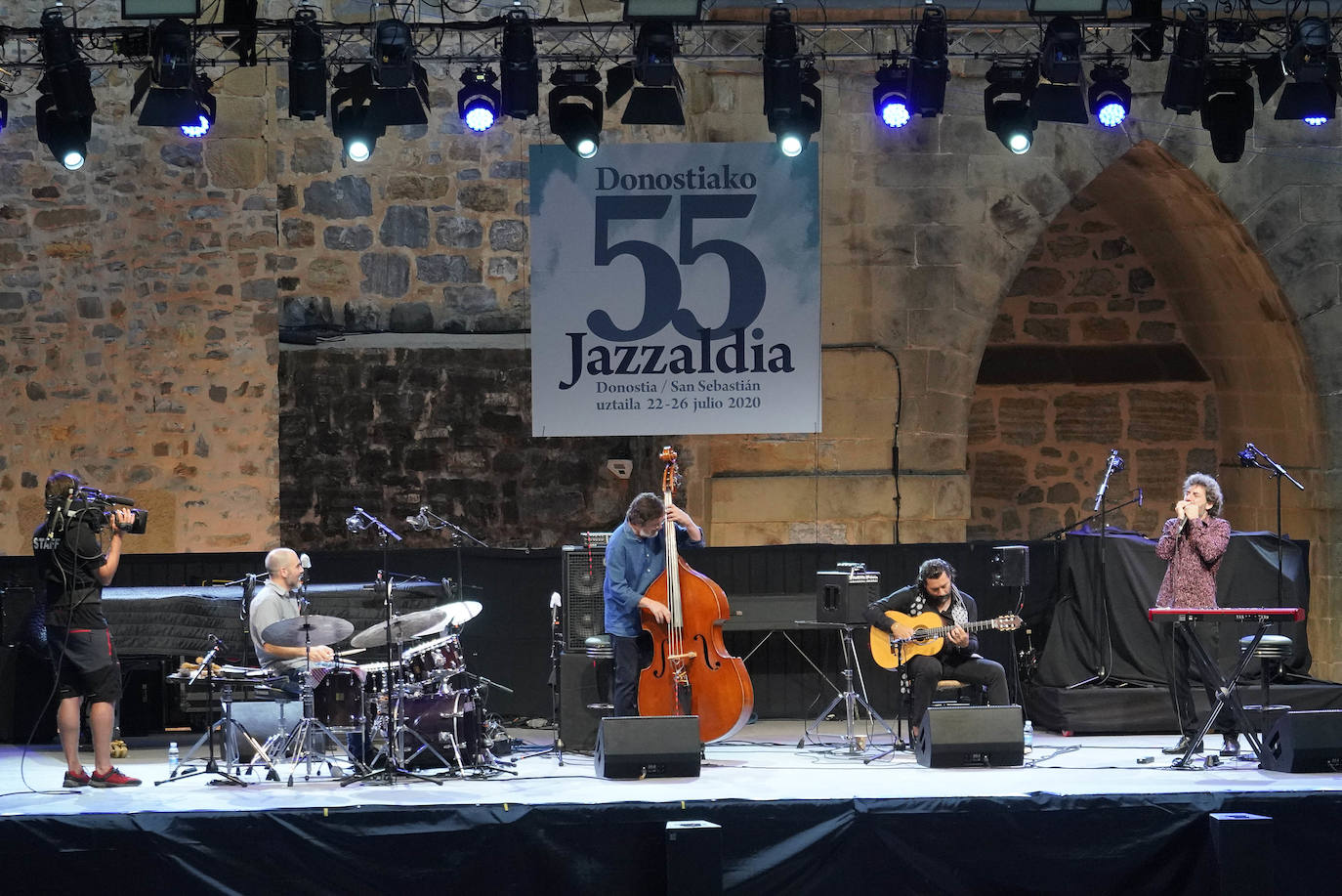Concierto de Colina y Carmona en el Jazzaldia