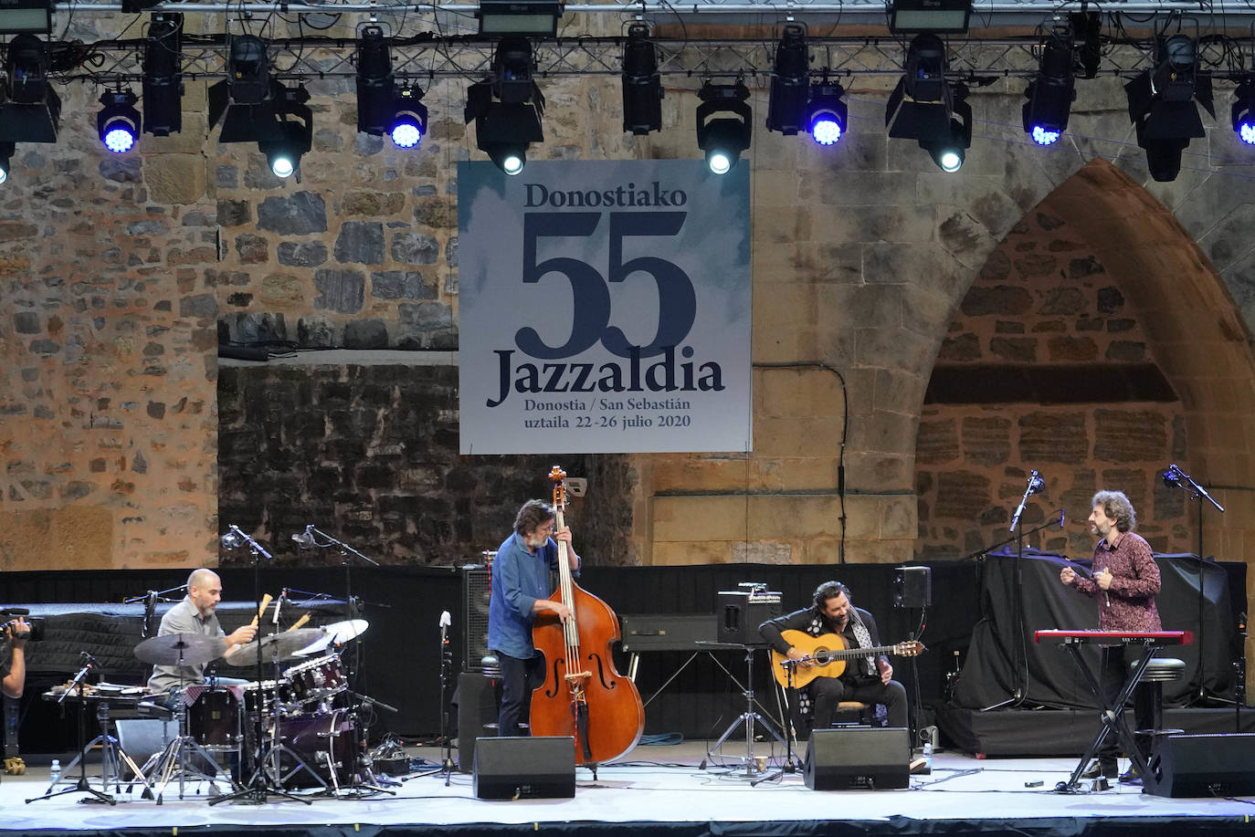 Concierto de Colina y Carmona en el Jazzaldia