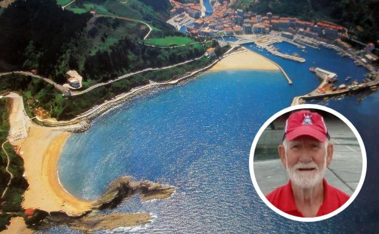 La playa de Saturraran, destino de los paseos del hombre desaparecido