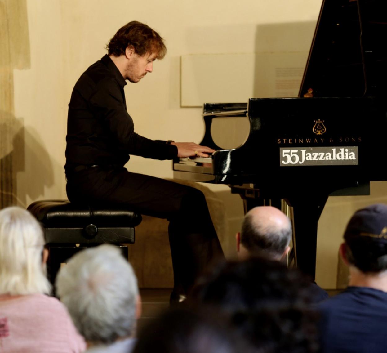 Paul San Martín ofreció un recital extraordinario. 