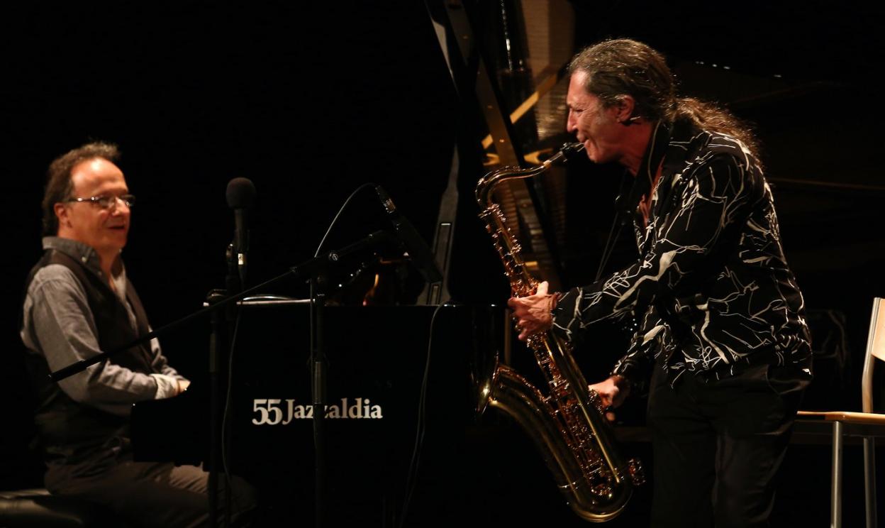 Iñaki Salvador y Jorge Pardo en fluido y cómplice diálogo. 