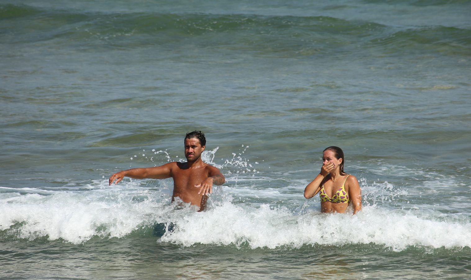 Gipuzkoa se ha despertado con temperaturas de en torno a los 30 grados. Un lunes que anticipa las altas temperaturas de finales de semana