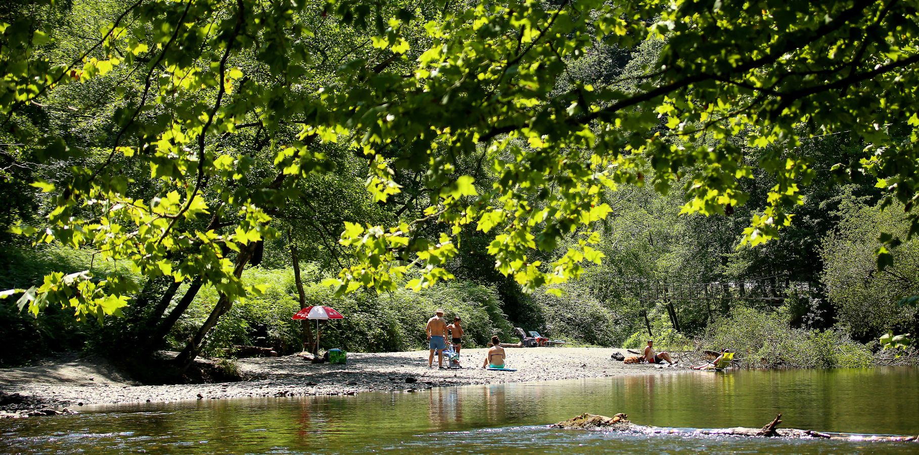 Gipuzkoa se ha despertado con temperaturas de en torno a los 30 grados. Un lunes que anticipa las altas temperaturas de finales de semana