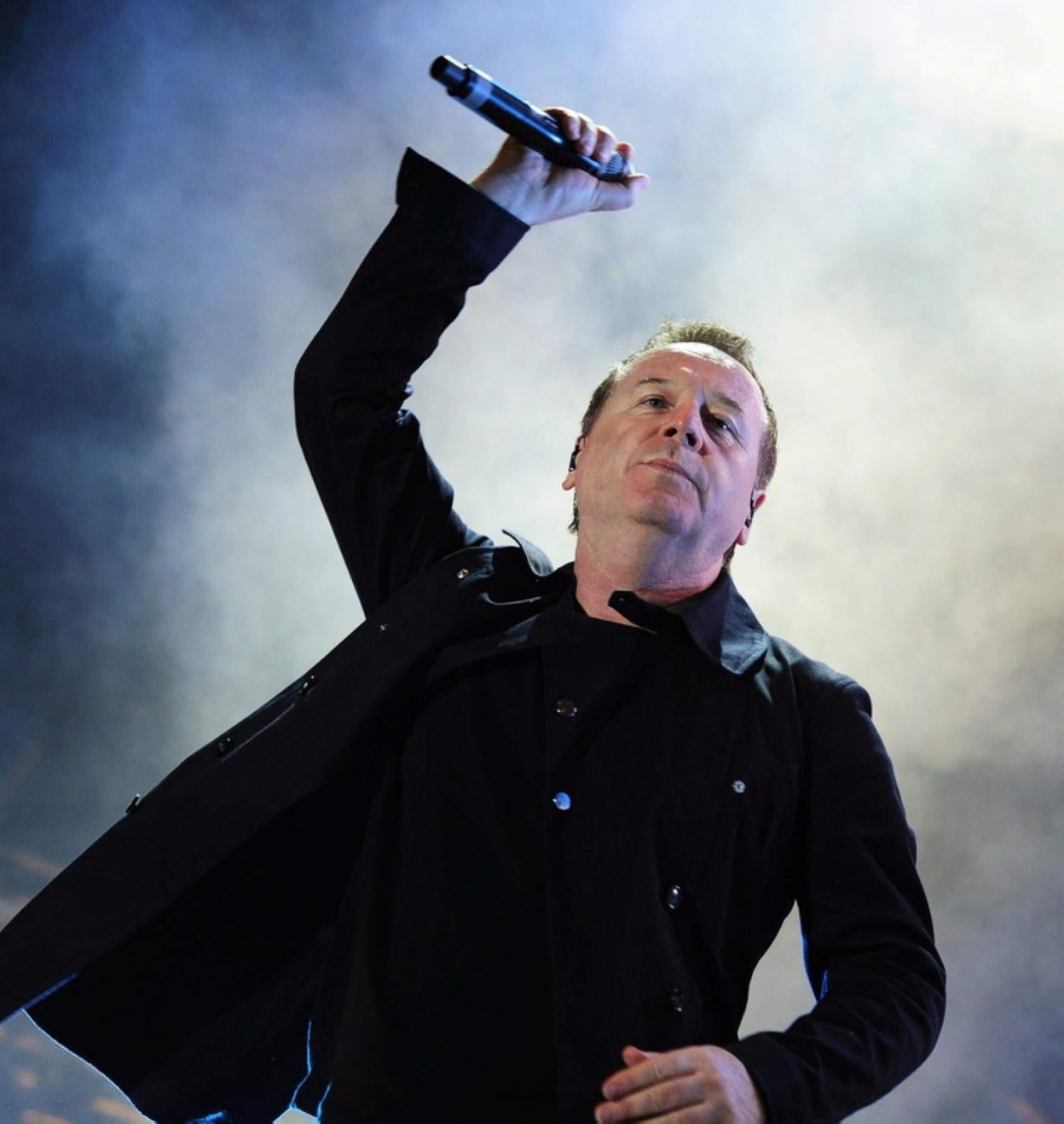 Jim Kerr, cantante de Simple Minds, que vuelve a la programación. 
