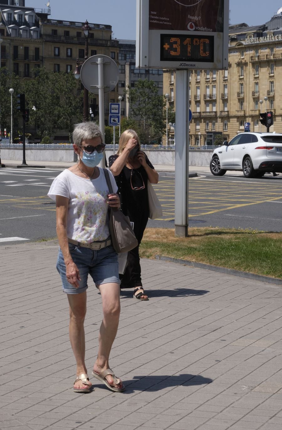 En algunas partes del territorio los termómetros han superado los treinta grados. Aemet eleva a roja la alarma por las altas temperaturas