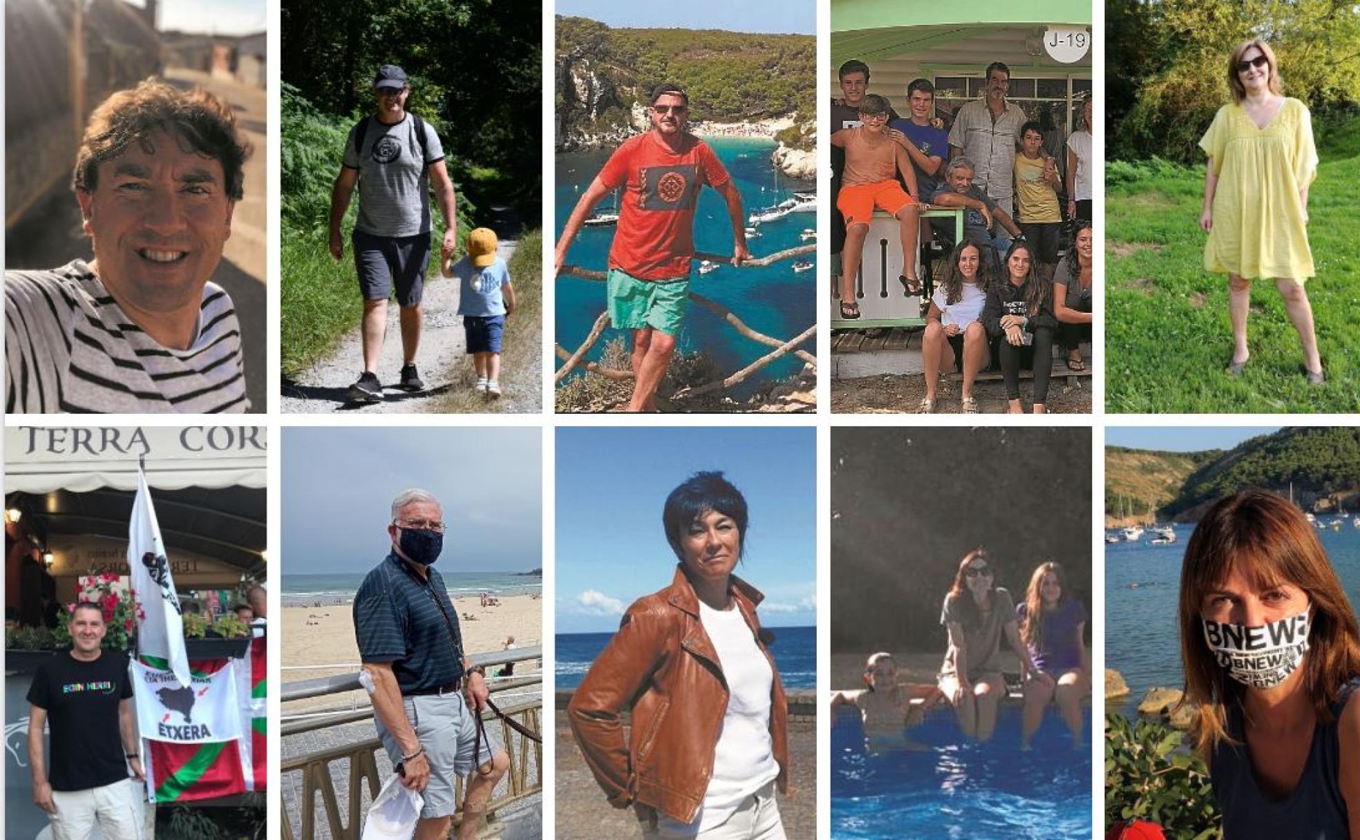 Con un pie en casa y mascarilla