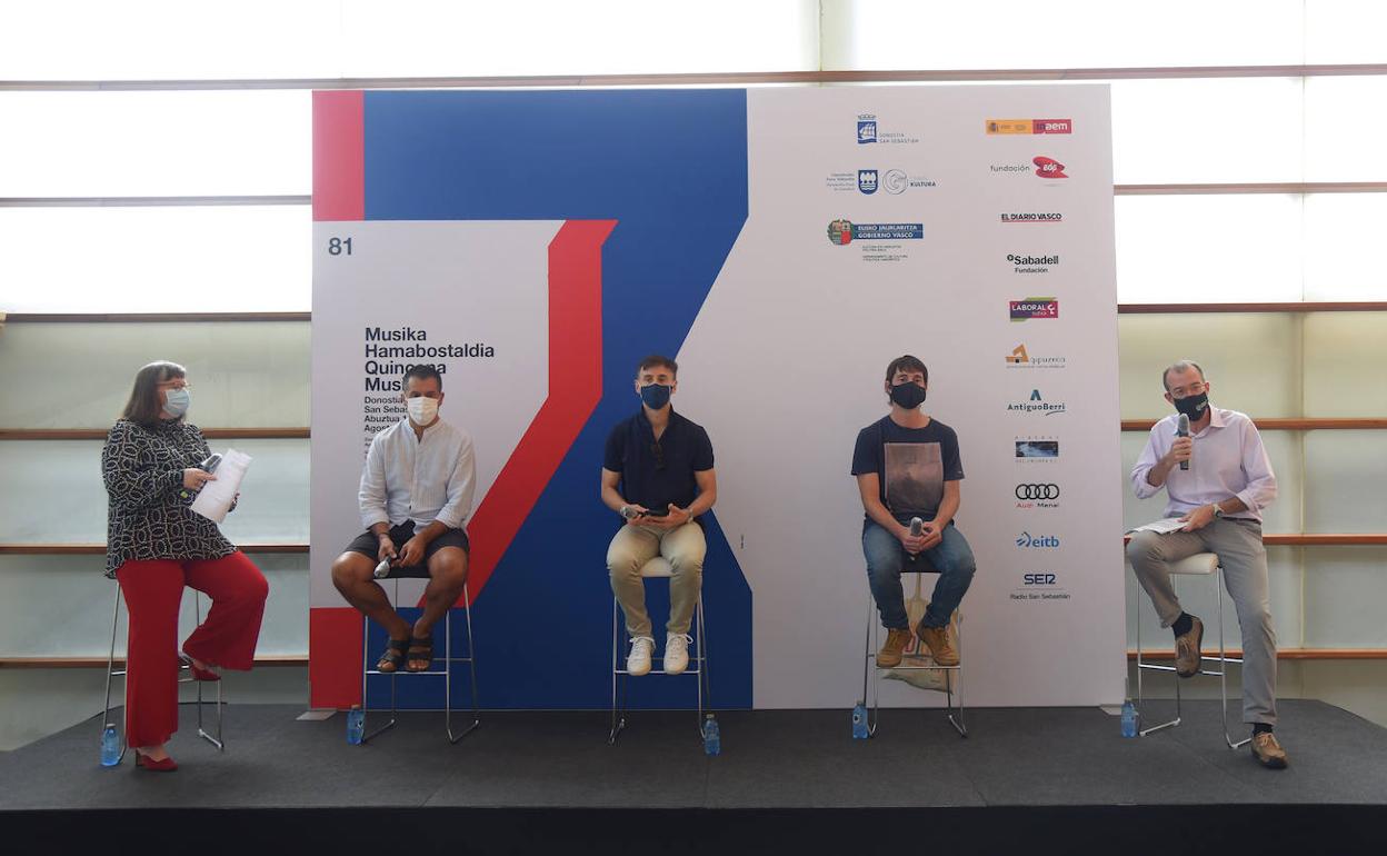 Un momento de la presentación del ciclo de danza en la Quincena Musical. 