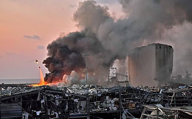 Los vídeos de la trágica explosión en Beirut