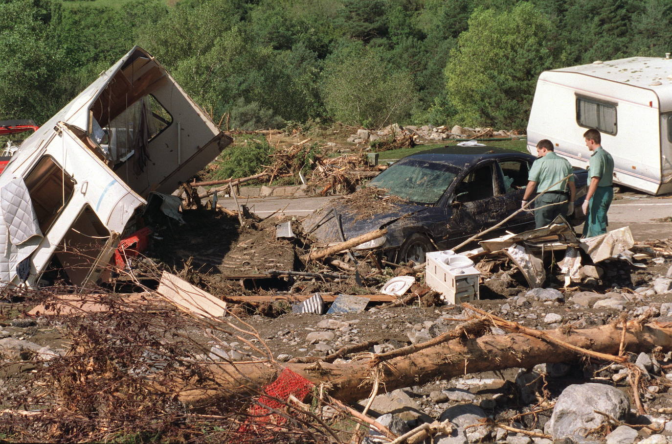 El 7 de agosto de 1996 un riada segó la vida de 87 personas y dejó 187 heridos